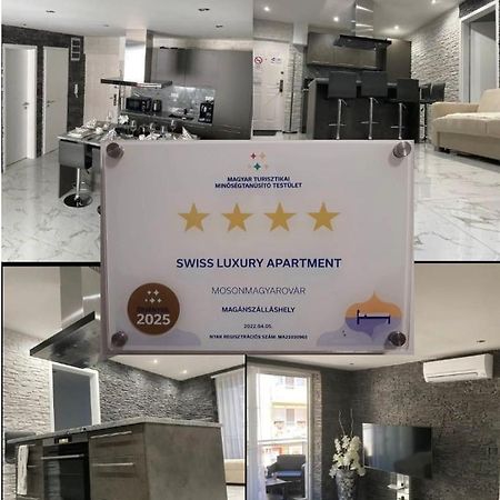 Swiss Luxury Apartment Mosonmagyaróvár Eksteriør billede