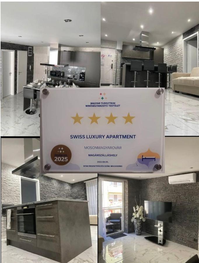 Swiss Luxury Apartment Mosonmagyaróvár Eksteriør billede
